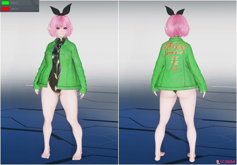 PSO2NGS】EDWINデニムジャケットT2[Ou]の詳細 - まかぽっぽNGS