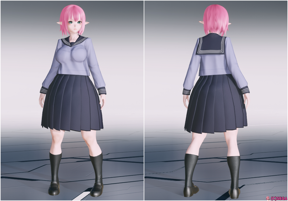 【PSO2NGS】遠野秋葉の制服[Se]の詳細まとめ【メルブラ】 - まか