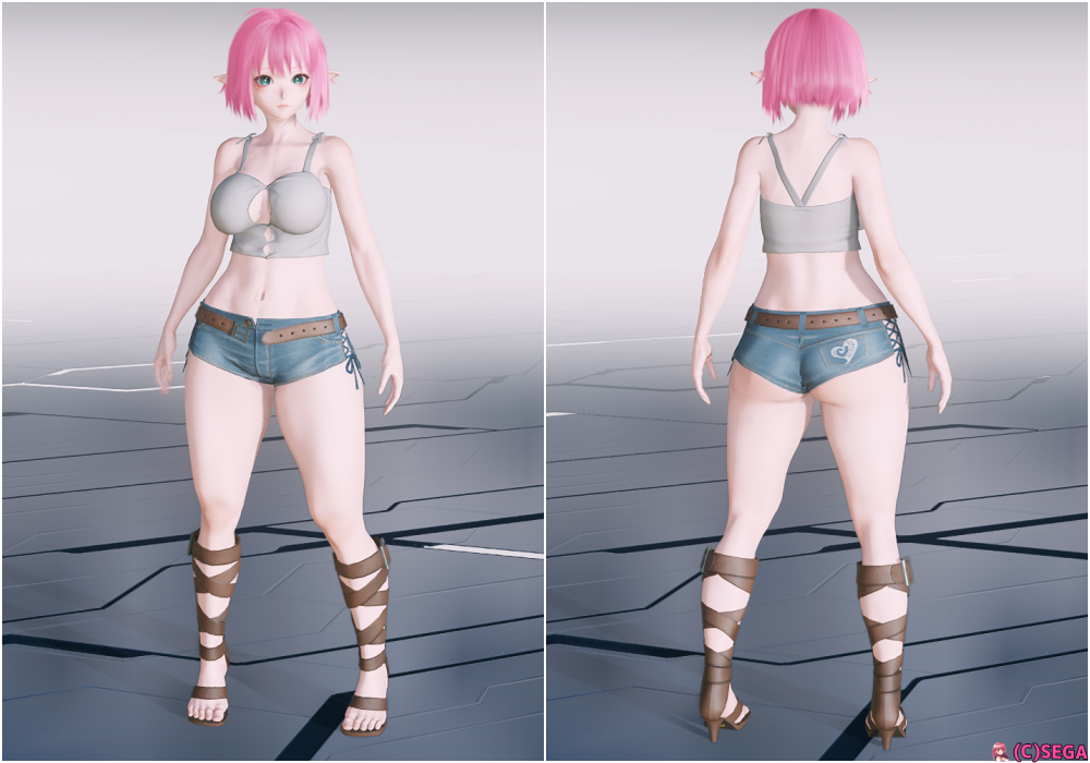 PSO2NGS】N-マイクロミニパンツ[Ba]の詳細まとめ【夏向けカジュアル服