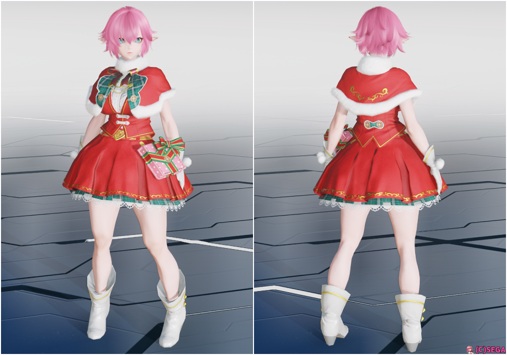 PSO2NGS】N-ハピネスノエル[Se]の詳細まとめ【リメイクサンタ服】 - ま