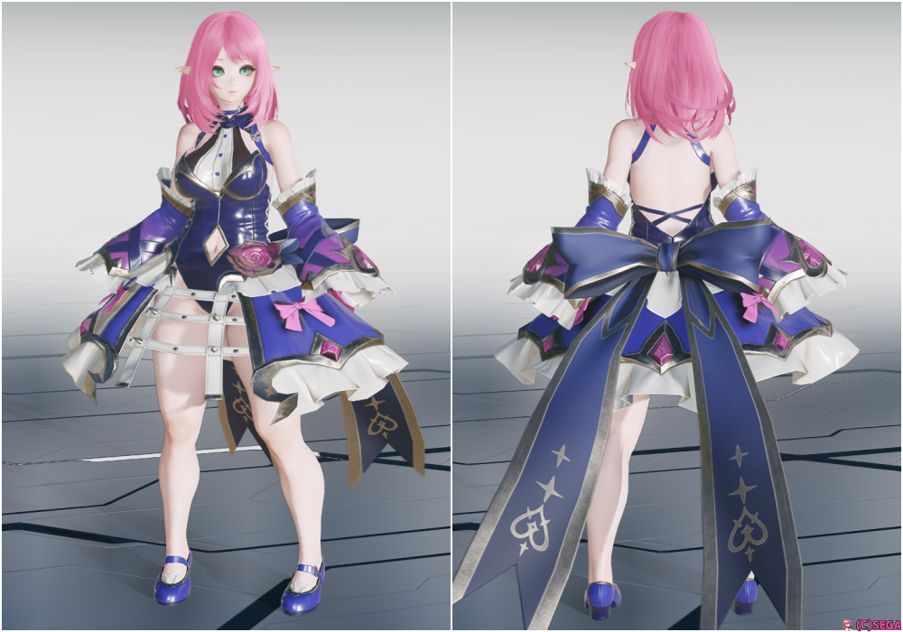 pso2 ディーラードレス 色 販売済み