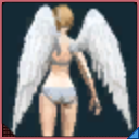 天使の翼　白