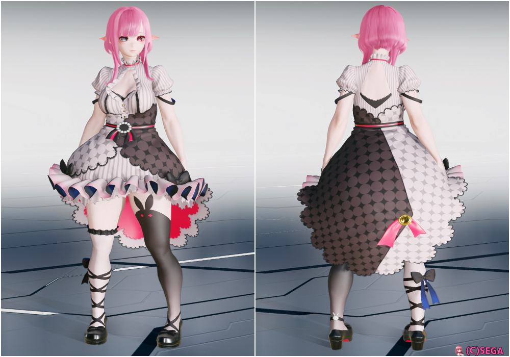 PSO2NGS】夜見れな・レプカ[Se]【にじさんじ所属ライバー再現