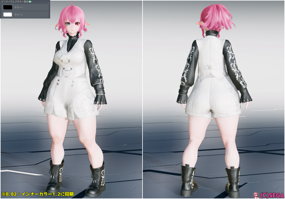 パンツ ngs PSO2:NGS】チェック柄のパンツタイプのコスチュームです