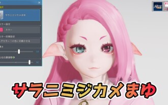 【PSO2NGS】サラニミジカメまゆ：さらに短いまゆげ