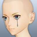 シュナのアイメイク