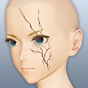 ヒビワレメイク/D