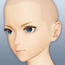 狂蘭 メロコのメイク